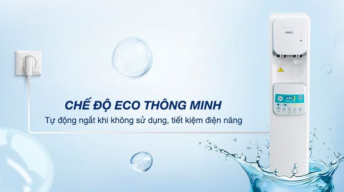 Máy lọc nước RO nóng lạnh Korihome WPK-965 12 lõi - Tiết kiệm điện