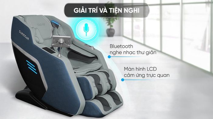 Ghế massage Daikiosan DC104 - Đa dạng tiện ích