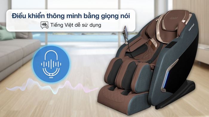 Ghế massage Daikiosan DC107 - Điều khiển bằng giọng nói