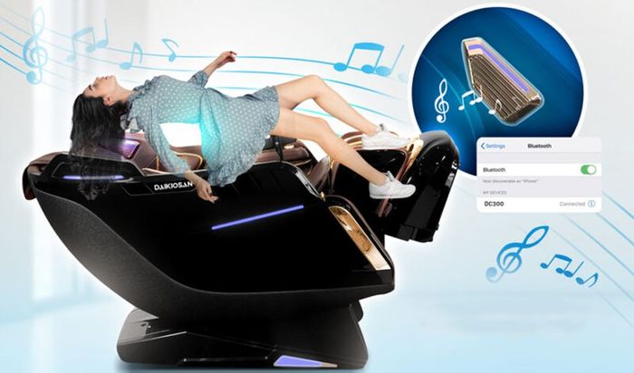 Ghế massage Daikiosan DC300 - Massage không trọng lực