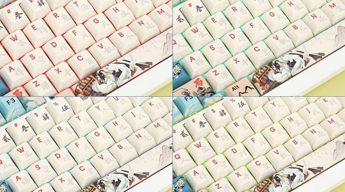 Hệ thống đèn ấn tượng - Akko MOD007B-HE PC Joy of Life