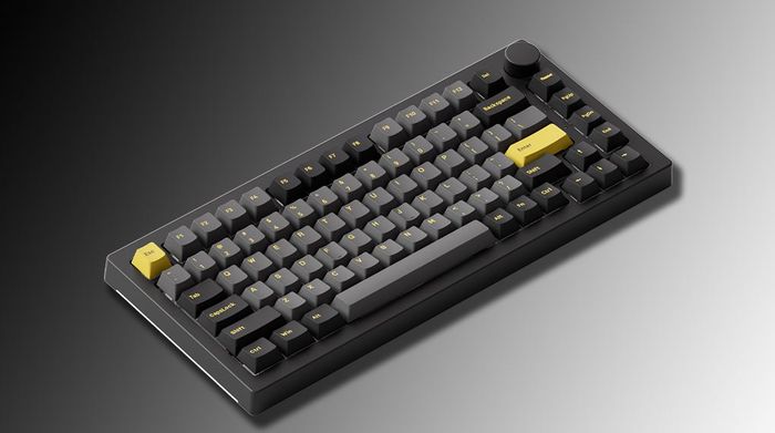 Kết nối tiện lợi, đa nền tảng - Bàn Phím Cơ Bluetooth Akko 5075B Plus Black & Gold