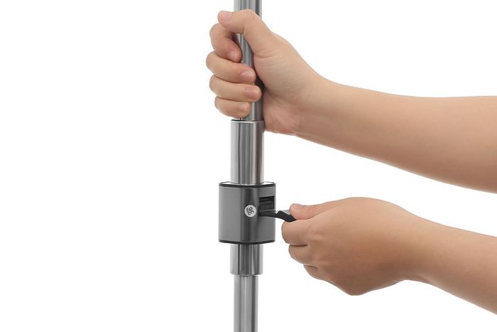 Điều chỉnh độ cao - Cây lau nhà inox Delites T09 Plus