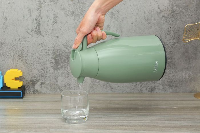 Bình thủy giữ nhiệt nhựa 1300 ml Delites TH9134