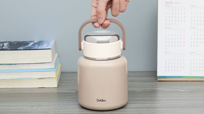 Bình giữ nhiệt Inox 800 ml Delites XB-24170 Nâu - Đặc điểm nổi bật