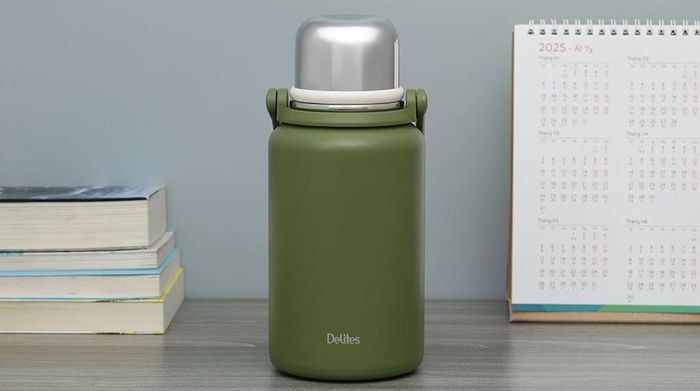 Bình giữ nhiệt Inox 900 ml Delites XB-22132 Xanh lá