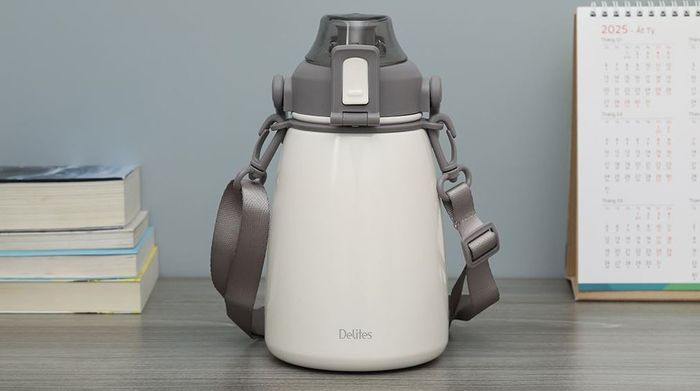 Bình giữ nhiệt Inox 1100 ml Delites DSV-088 Trắng