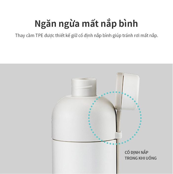 Bình giữ nhiệt inox 490 ml Belt Bottle Lock&Lock LHC4267MIT - Đặc điểm