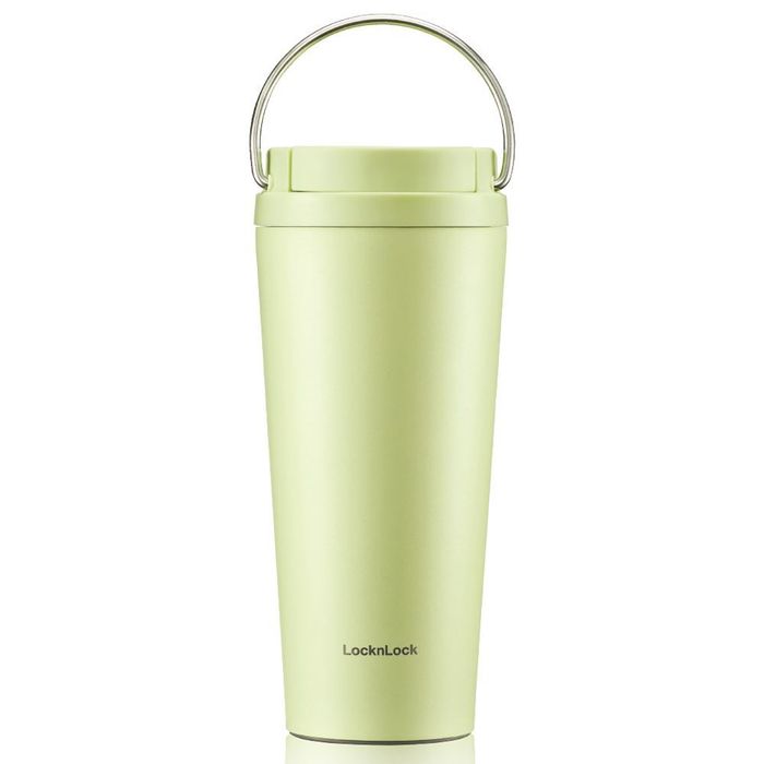 Bình giữ nhiệt Inox 550 ml Lock&Lock Bucket One Touch LHC3345GRN - Thiết kế
