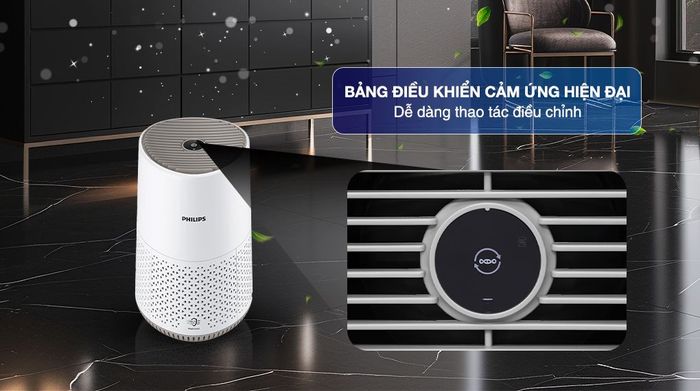 Bảng điều khiển - Máy lọc không khí Philips AC0650/10 12W