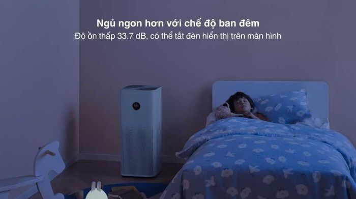 Máy lọc không khí Xiaomi Smart Air Purifier 4 Pro (BHR5056EU) 50W - Độ ồn, công suất, mức độ lọc và chế độ lọc