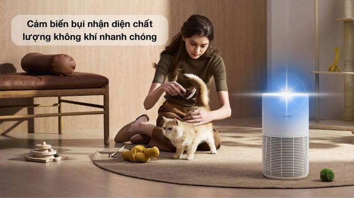 Máy lọc không khí Xiaomi Pet Care Air Purifier EU (BHR9969EU) 27W - Cảm biến bụi