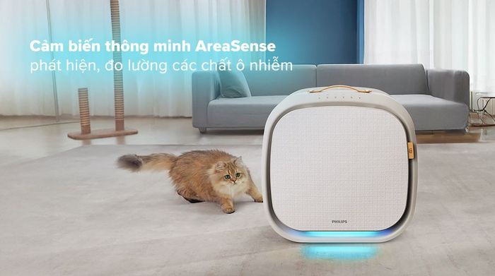 Cảm biến AreaSense - Máy lọc không khí Philips AC3360/11 75W