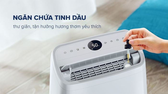 Ngăn chứa tinh dầu - Máy hút ẩm Philips DE3306/11