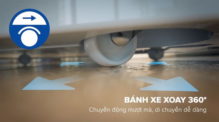 Bánh xe - Máy hút ẩm Philips DE3306/11