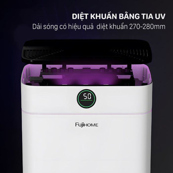 Máy hút ẩm Fujihome DH18W-HEPA - Tiện ích