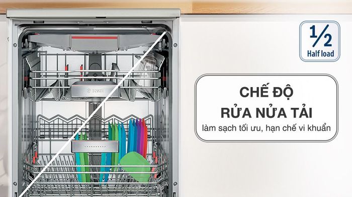 Máy rửa chén độc lập Bosch SMS4ECI26E - Tiện ích