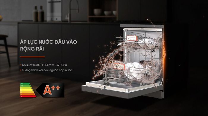 Máy rửa chén độc lập Junger Leopard DWJ-143 - Công suất