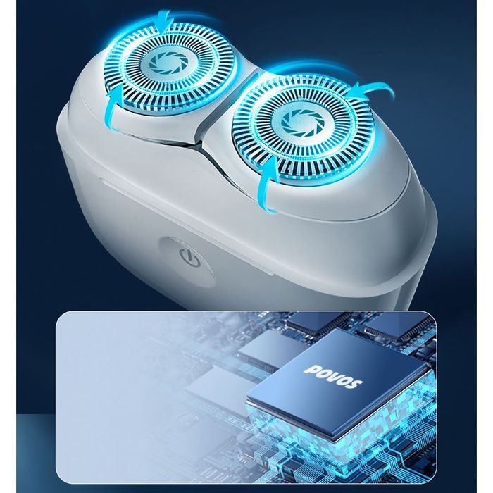 Công nghệ máy cạo râu khô và ướt POVOS T002