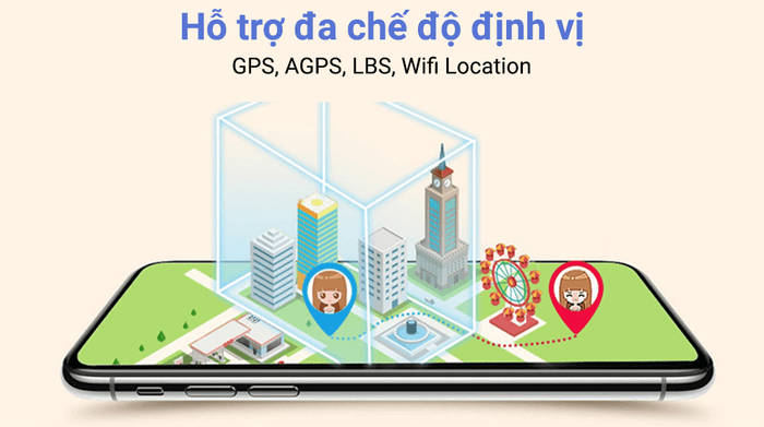 Masstel Smart Hero Star 47mm dây silicone - Định vị