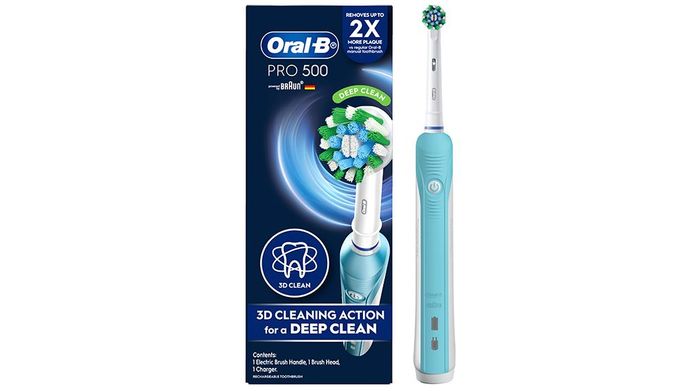 Thiết kế - Bàn chải điện Oral-B Pro 500 Deep Clean D16.513