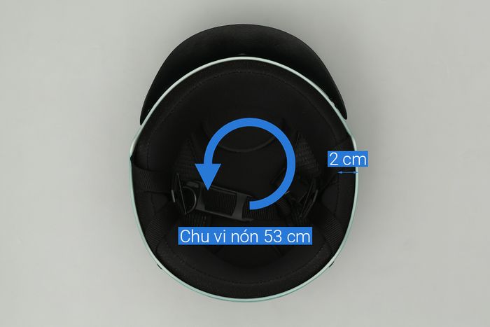 Mũ trẻ em 1/2 size S Delites ATN01 Chim cánh cụt xanh lá - Chất liệu