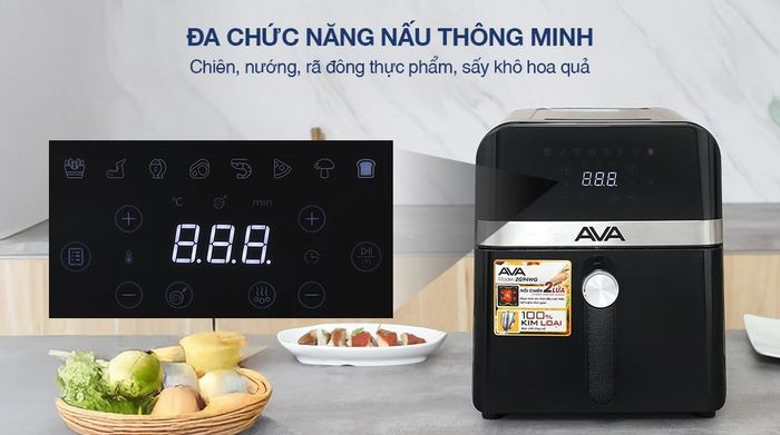 Nồi chiên không dầu AVA ZG94WG 9L - Đa dạng chức năng