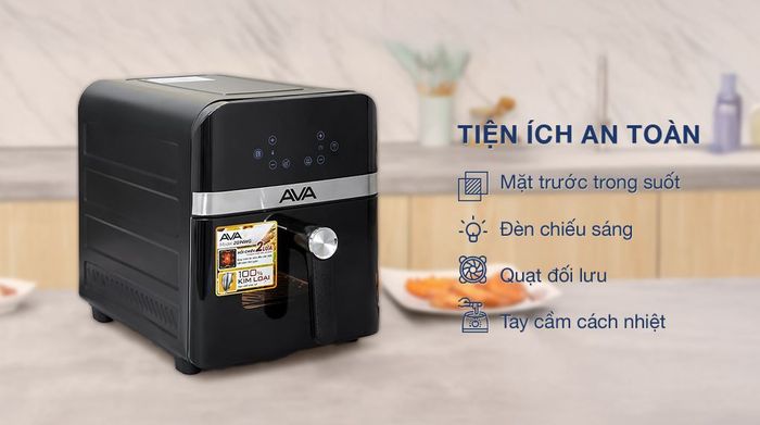 Nồi chiên không dầu AVA ZG94WG 9L - Đa dạng tiện ích