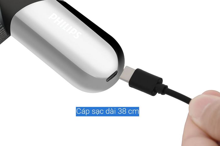 Máy massage cầm tay Philips PPM7501 - Pin sạc