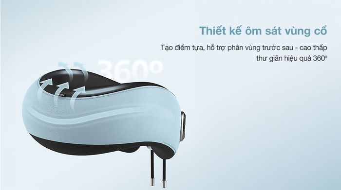 Thiết kế ôm sát - Máy massage cổ Philips PPM3304