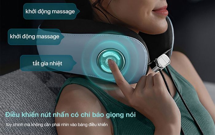 Bảng điều khiển - Máy massage cổ Philips PPM3304