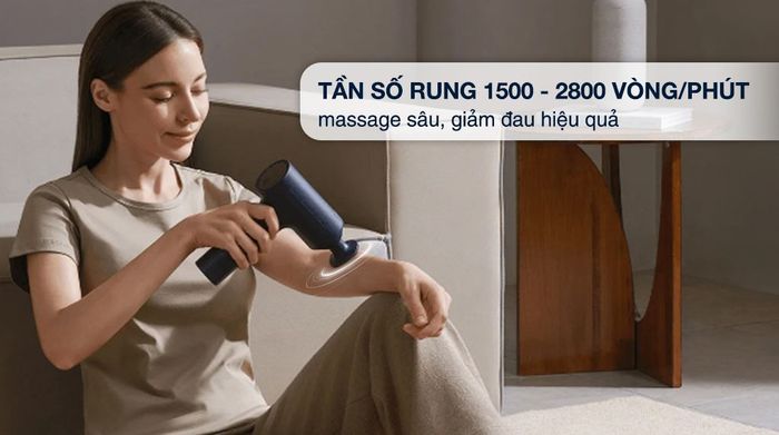 Máy massage cầm tay Xiaomi 2 GL - Tần số