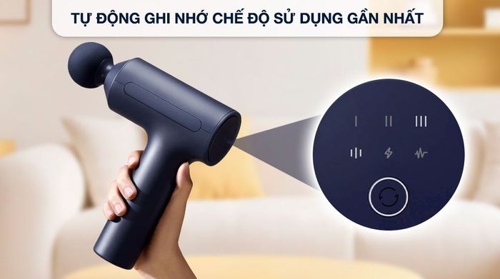 Máy massage cầm tay Xiaomi 2 GL - Bảng điều khiển