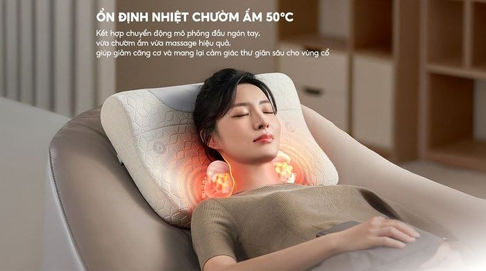 Gối massage cổ vai gáy Philips PPM3504 - Chế độ massage