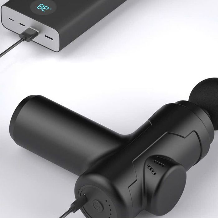 Máy massage cầm tay HUAXG M8221 - Thời gian massage và nguồn điện