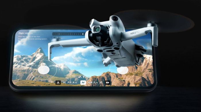 Flycam DJI Mini 4 Pro (GL) MT4MFVD kèm điều khiển RC151 - Bay nhiều hơn