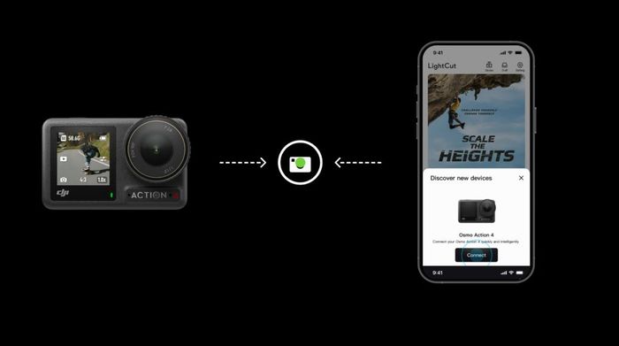 Camera hành trình DJI Osmo Action 4 Standard Combo_AC003 - Có ứng dụng Lightcut hỗ trợ
