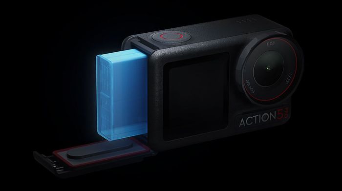 Camera kỹ thuật số DJI Osmo Action 5 Pro Adventure Combo_AC004ADV - Pin lâu