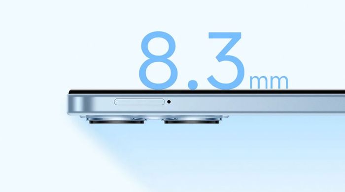 Xiaomi Redmi 13x 6GB/128GB - Thiết kế mỏng nhẹ