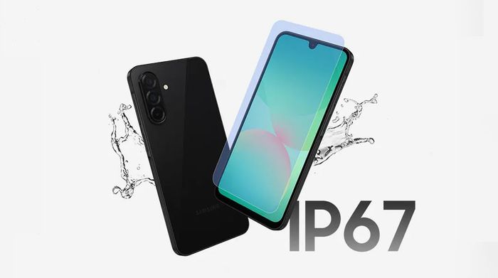 Samsung Galaxy A26 5G 8GB/128GB - Hỗ trợ chuẩn kháng nước, bụi IP67