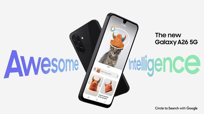 Samsung Galaxy A26 5G 8GB/128GB - Khoanh tròn tìm kiếm