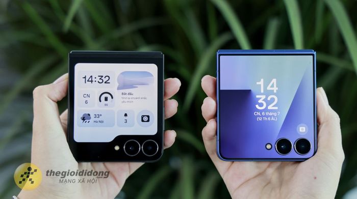 Samsung Galaxy Z Flip7 5G 12GB/256GB - Màn hình phụ