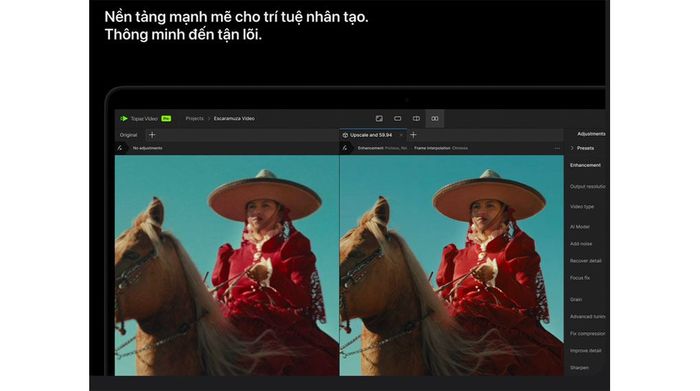 Trợ lý thông minh giúp tối ưu hiệu suất, hỗ trợ sáng tạo và làm việc nhanh chóng hơn trên MacBook Pro M5.