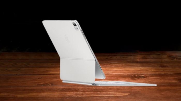 Bàn di tích hợp lớn hơn, trải nghiệm cảm ứng mượt mà - Magic Keybroad cho iPad Pro M4 13 inch