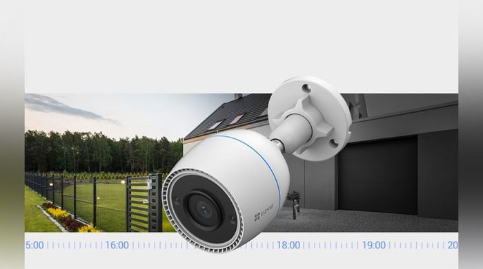 Camera IP Ngoài Trời 2MP Ezviz H3C - Quan sát ngày và đêm sắc nét