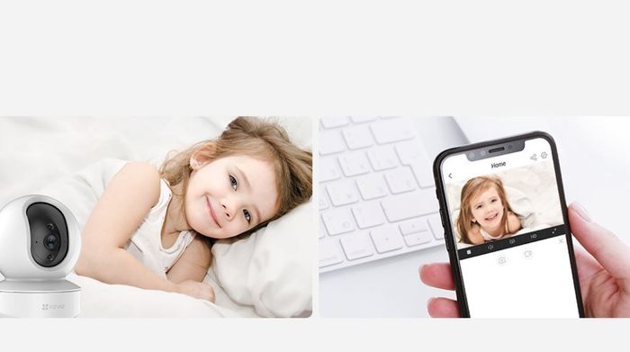 Camera IP 360 Độ 5MP EZVIZ TY1 - Đàm thoại 2 chiều