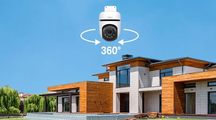 Camera IP Ngoài trời 360 Độ 3MP TP-Link Tapo C510W - Quay rõ nét, linh hoạt