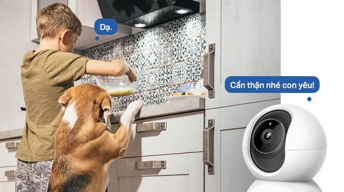 Camera IP 360 Độ 5MP TP-Link Tapo TC74 - Thông minh, an toàn với tính năng phát hiện chuyển động và đàm thoại 2 chiều