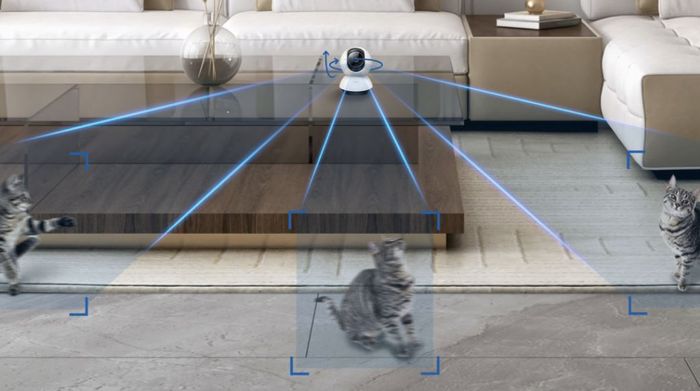 Camera IP 360 Độ 5MP TP-Link Tapo TC74 - Giám sát trọn vẹn không gian với góc nhìn 360 độ