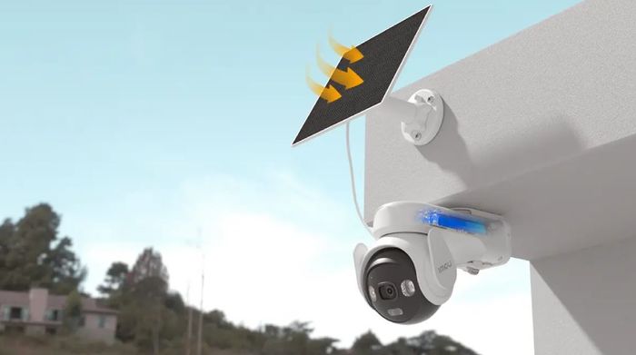 Camera IP Ngoài trời 360 Độ 5MP IMOU AOV PT Wifi 4G Năng Lượng Mặt Trời B7ED-5M0TEA - Đàm thoại hai chiều, lưu trữ linh hoạt